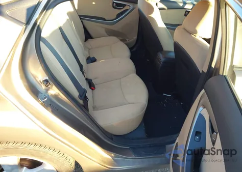 2013 Hyundai Elantra Gls из США, поврежденный, VIN 5NPDH4AE2DH379555